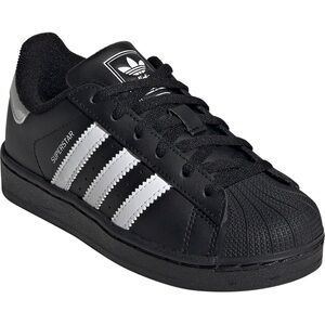 NEW SUPERSTAR II ELASTIC LACE SHOES KIDS Sz 10